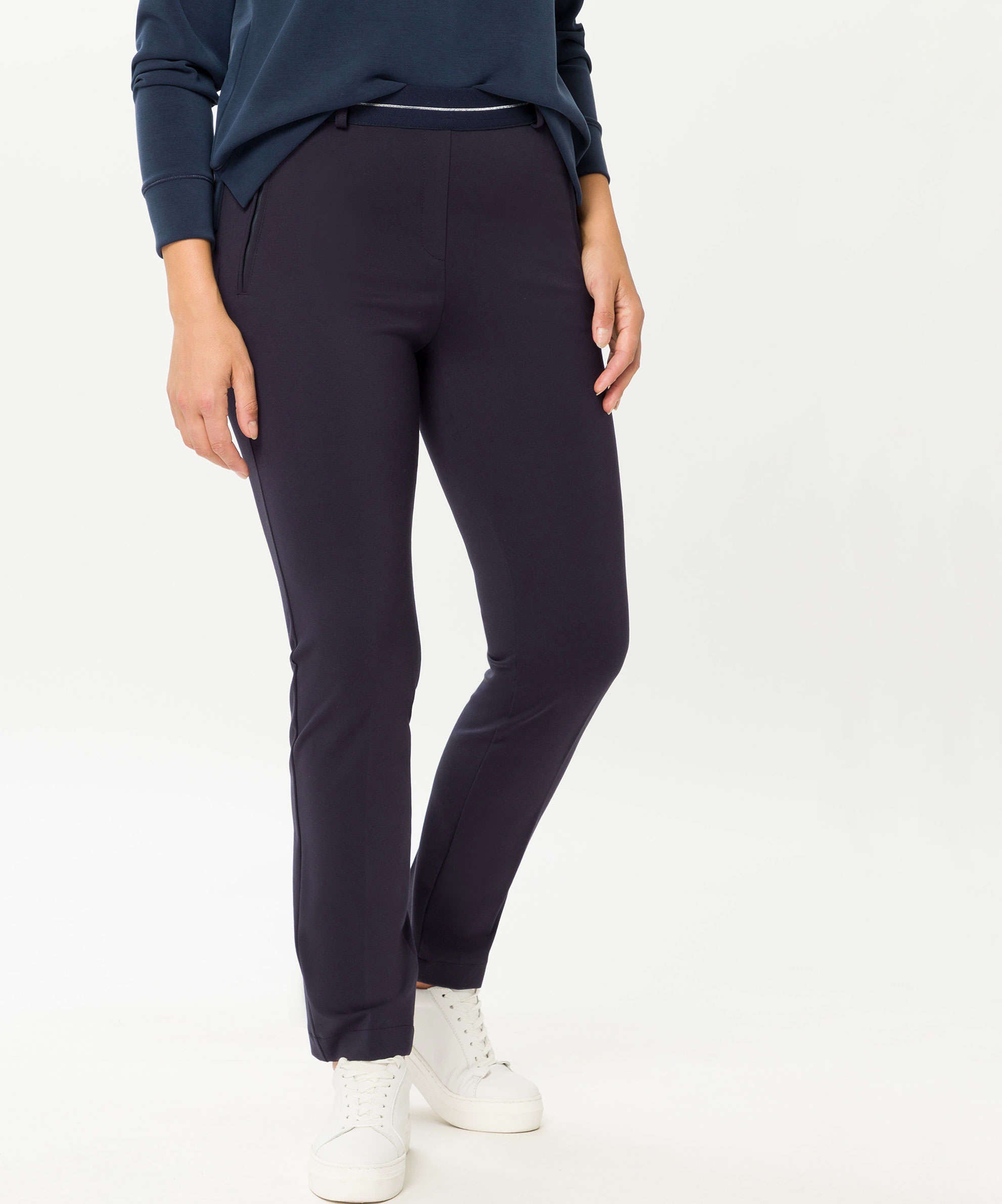 RAPHAELA BY BRAX Lillyth Schlupfhose - Midnight Plum - 10270020 11-5027-22 von RAPHAELA BY BRAX