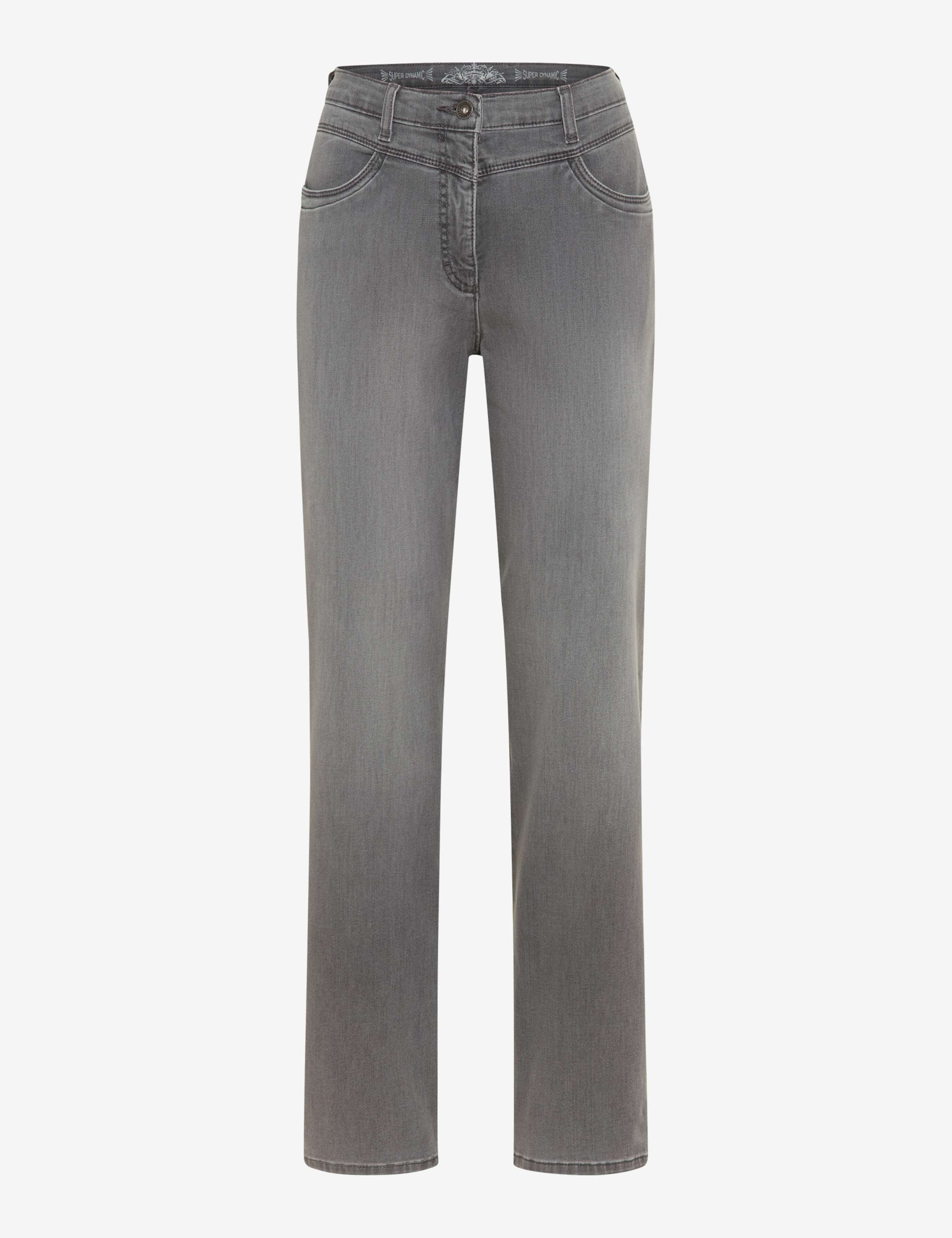 RAPHAELA BY BRAX CAREN NEW Straight-Jeans - Foggy Silver Grey - 10923120 17-6908-06