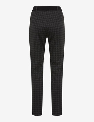 RAPHAELA BY BRAX LILLYTH Schlupfhose - Black Shadow Check - 10270020 17-5468-08