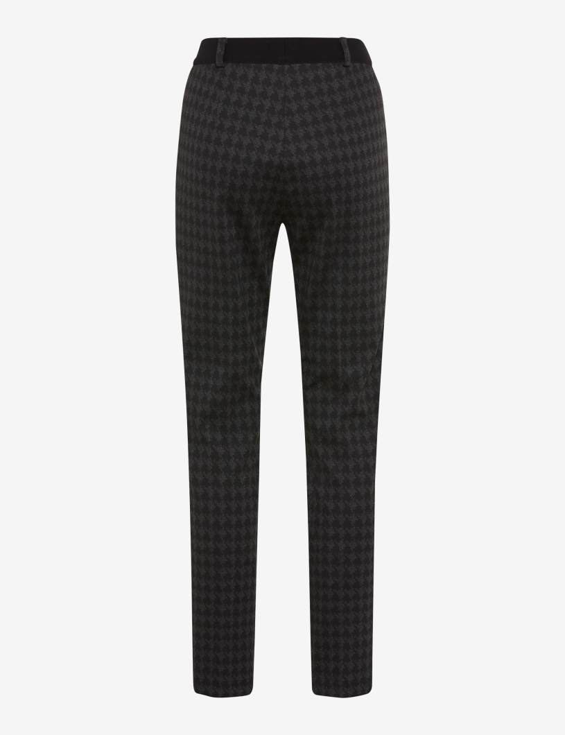 RAPHAELA BY BRAX LILLYTH Schlupfhose - Black Shadow Check - 10270020 17-5468-08 von RAPHAELA BY BRAX