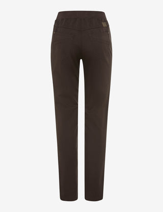 RAPHAELA BY BRAX PAMINA Schlupfhose - Dark Walnut Brown - 10930020 11-6057-52