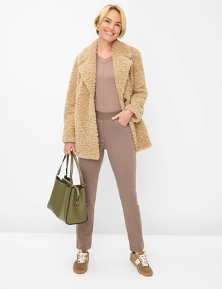RAPHAELA BY BRAX PAMINA Schlupfhose - Taupe Mistfall - 10930020 11-6057-55