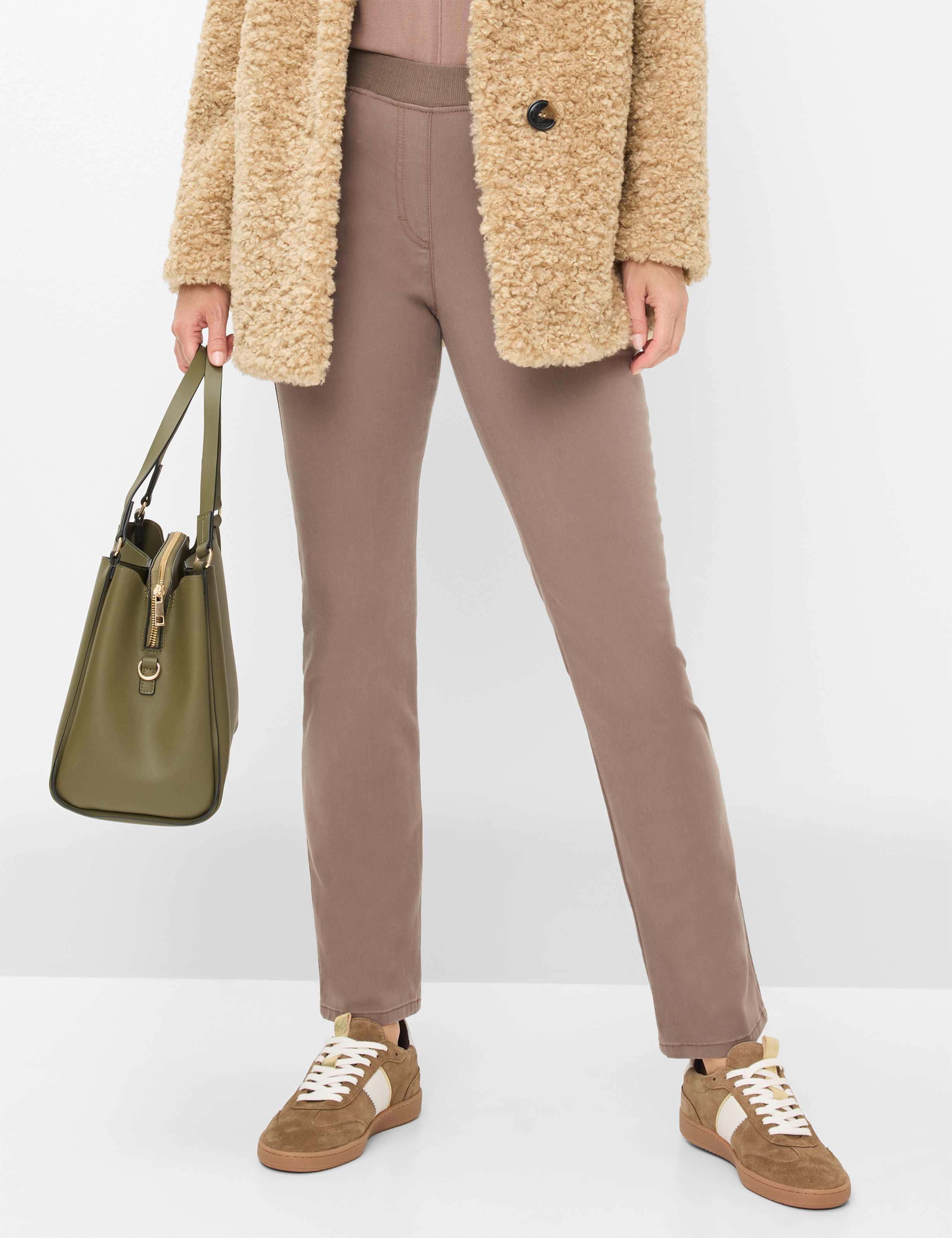 RAPHAELA BY BRAX PAMINA Schlupfhose - Taupe Mistfall - 10930020 11-6057-55 von RAPHAELA BY BRAX