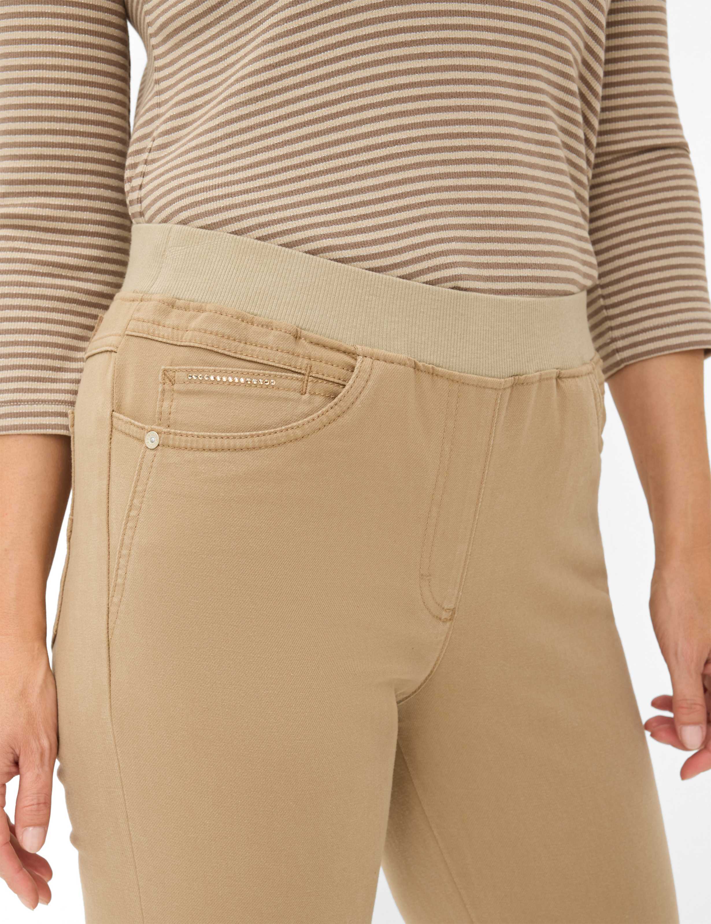 RAPHAELA BY BRAX PAMINA Schlupfhose - Sandstone Toast - 10930020 11-6057-56 von RAPHAELA BY BRAX
