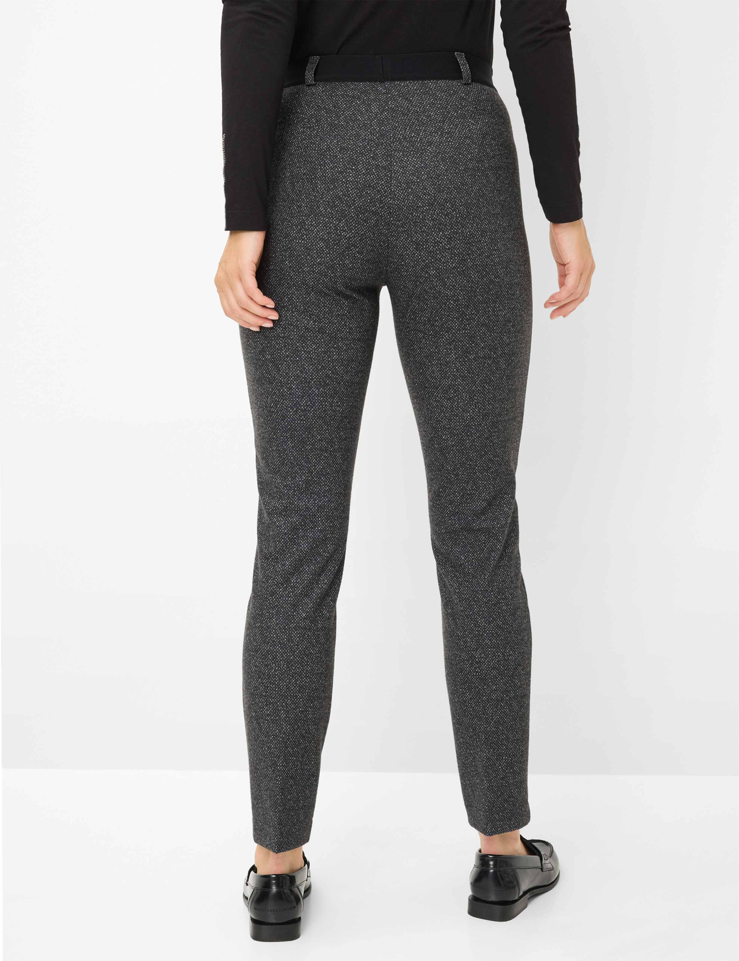RAPHAELA BY BRAX Lillyth Schlupfhose - Smoke Tweed Grey - 10270020 17-5268-08 von RAPHAELA BY BRAX