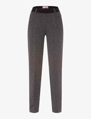 RAPHAELA BY BRAX Lillyth Schlupfhose - Smoke Tweed Grey - 10270020 17-5268-08