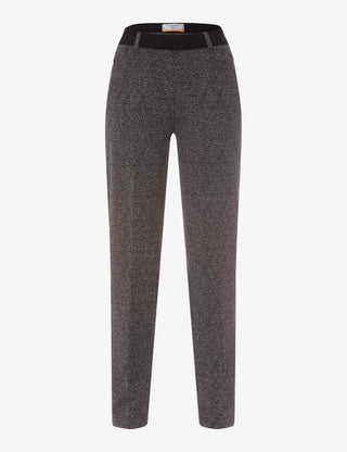 RAPHAELA BY BRAX Lillyth Schlupfhose - Smoke Tweed Grey - 10270020 17-5268-08