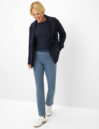 RAPHAELA BY BRAX Pamina Schlupfhose - Smoky Harbor Blue - 10949420 11-1807-28