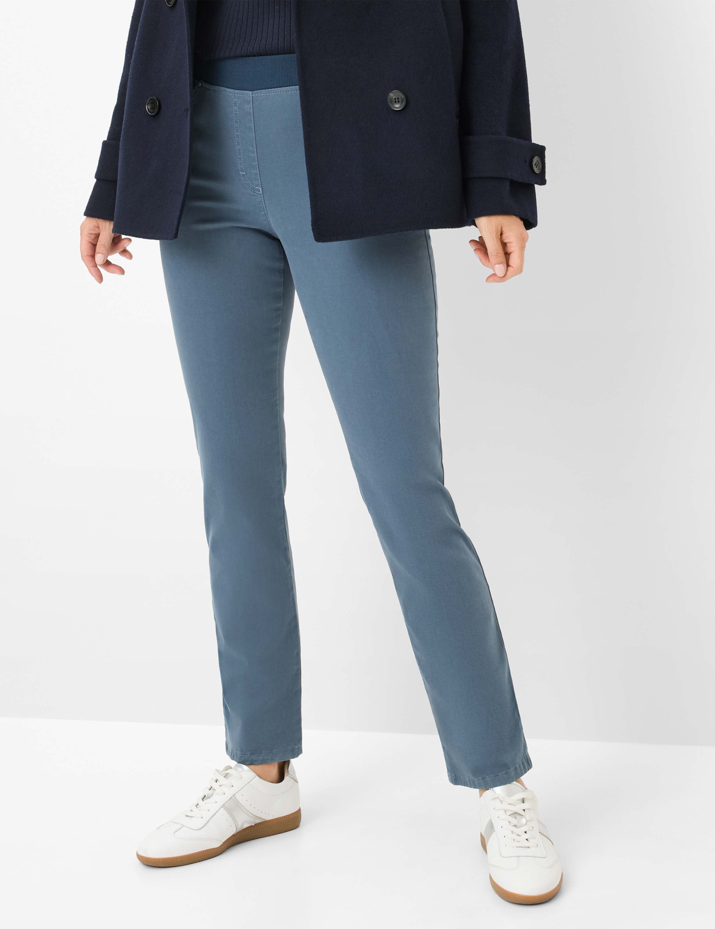 RAPHAELA BY BRAX Pamina Schlupfhose - Smoky Harbor Blue - 10949420 11-1807-28