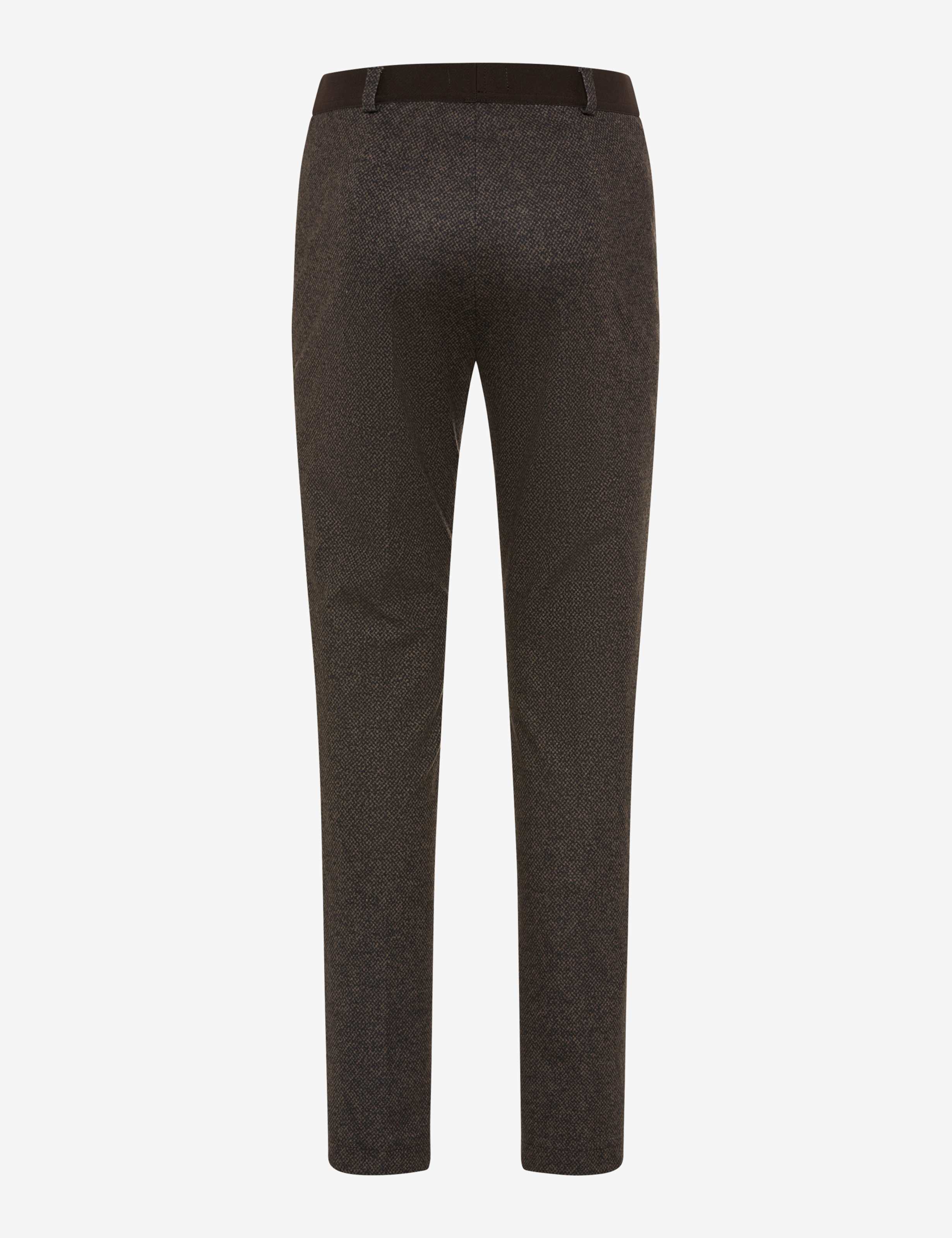 RAPHAELA BY BRAX Lillyth Chino/Jogpants - Espresso Tweed Brown - 10270020 17-5268-52 von RAPHAELA BY BRAX