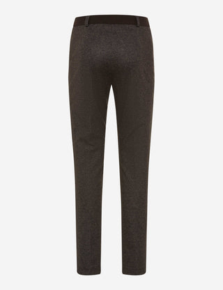 RAPHAELA BY BRAX Lillyth Chino/Jogpants - Espresso Tweed Brown - 10270020 17-5268-52