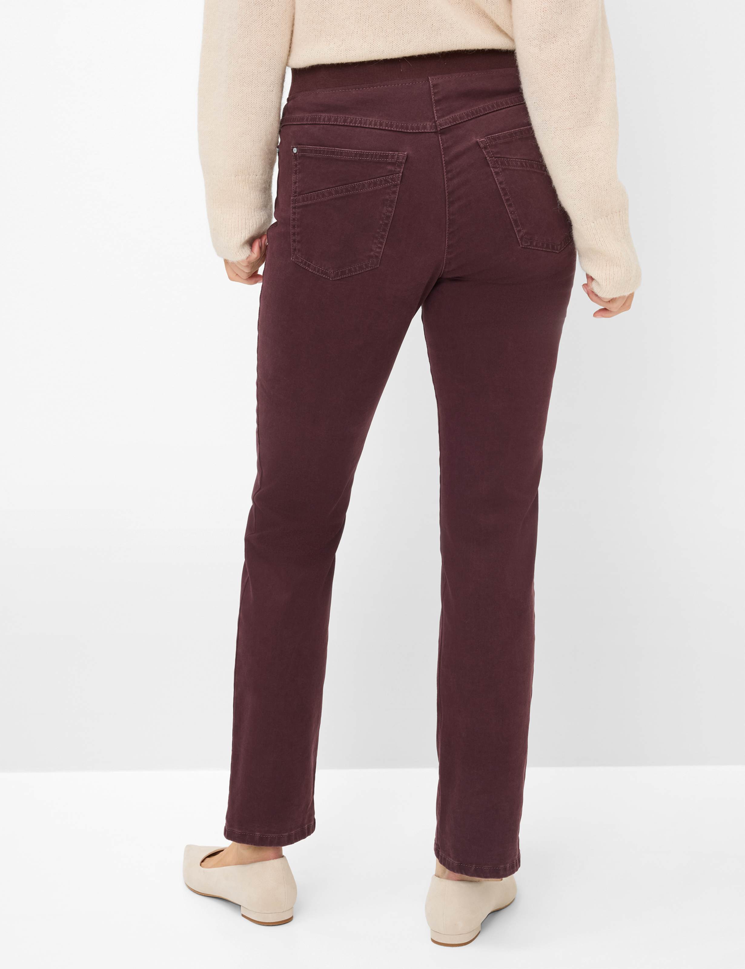 RAPHAELA BY BRAX Pamina Schlupfhose - Amaranth Wine - 10949420 11-1807-80 von RAPHAELA BY BRAX