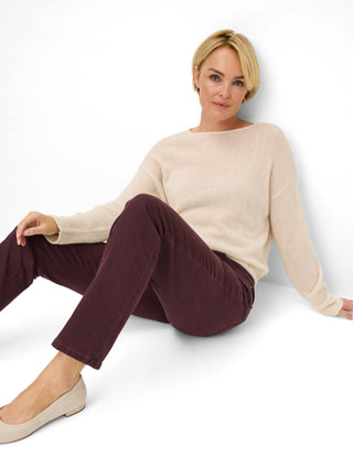 RAPHAELA BY BRAX Pamina Schlupfhose - Amaranth Wine - 10949420 11-1807-80