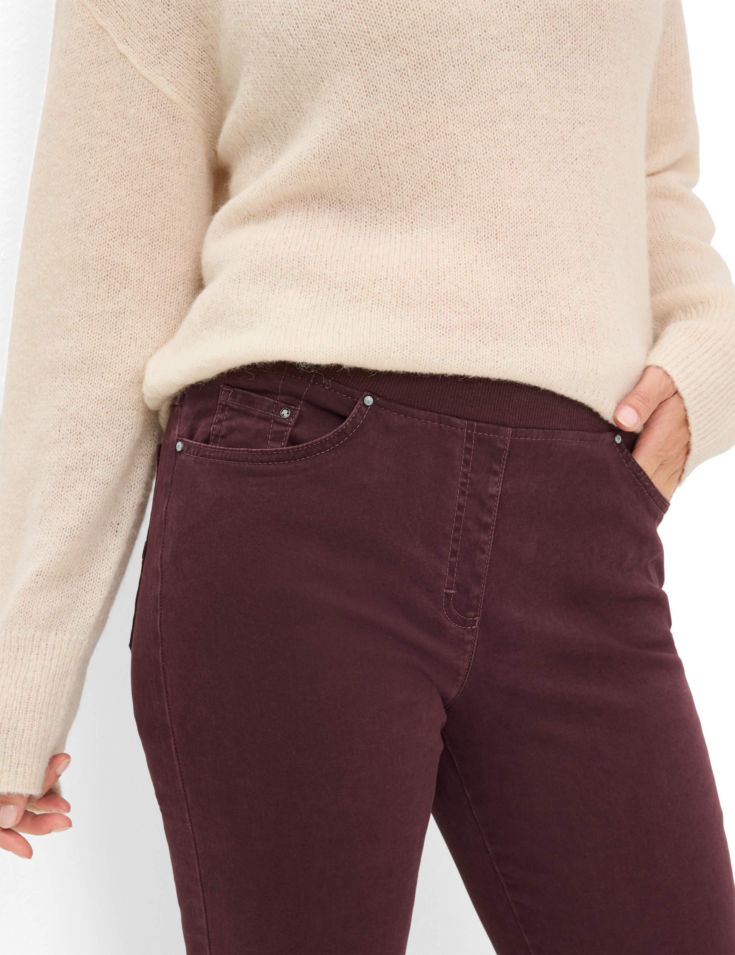 RAPHAELA BY BRAX Pamina Schlupfhose - Amaranth Wine - 10949420 11-1807-80 von RAPHAELA BY BRAX