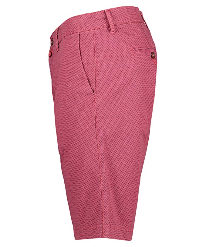 PIERRE CARDIN LYON Bermuda & Chino-Shorts - Cranberry Twill Red - 3465 2060.95