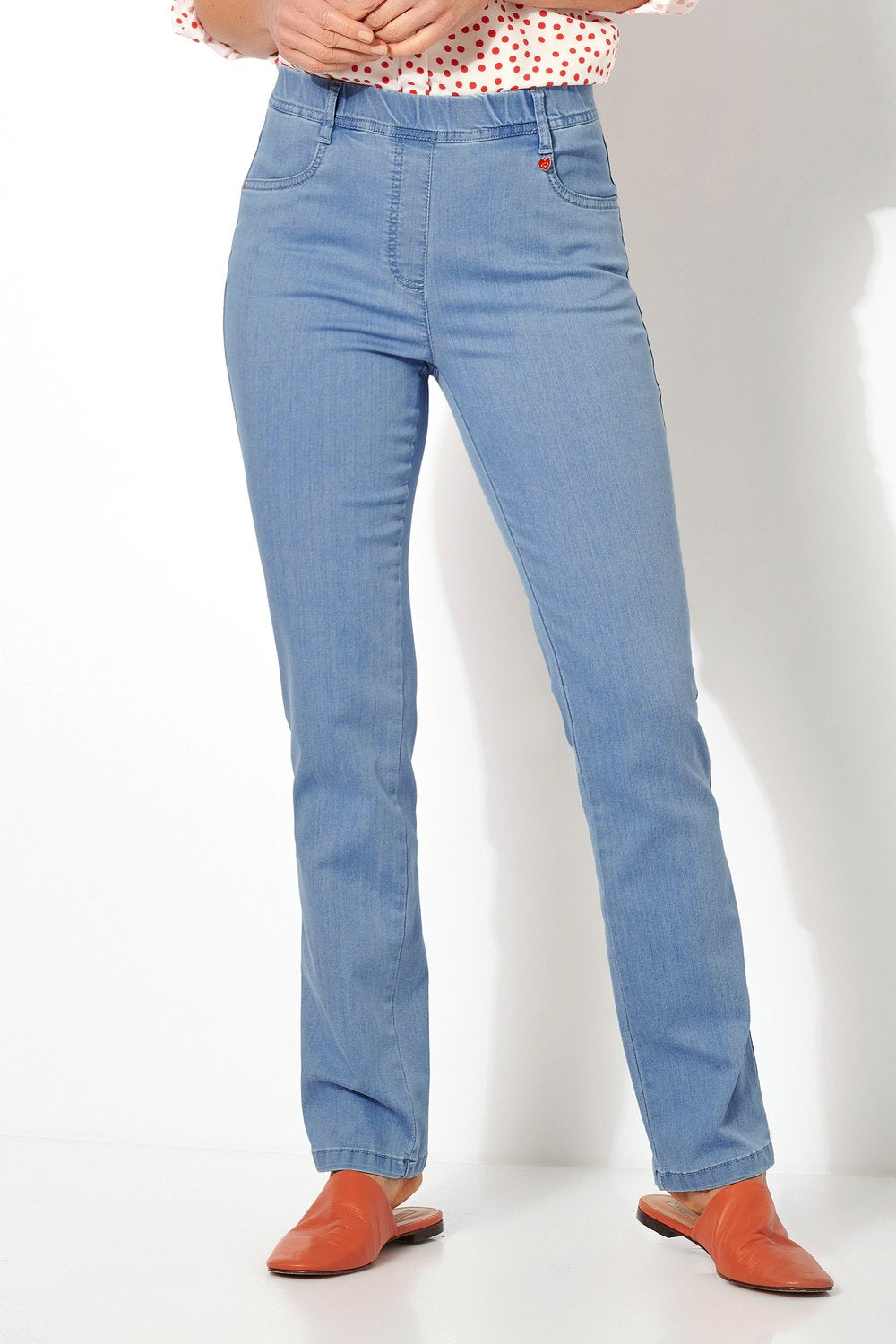 RELAXED BY TONI ALICE Schlupfhose - Powder Sky Blue - 2-2800-78-21031.053