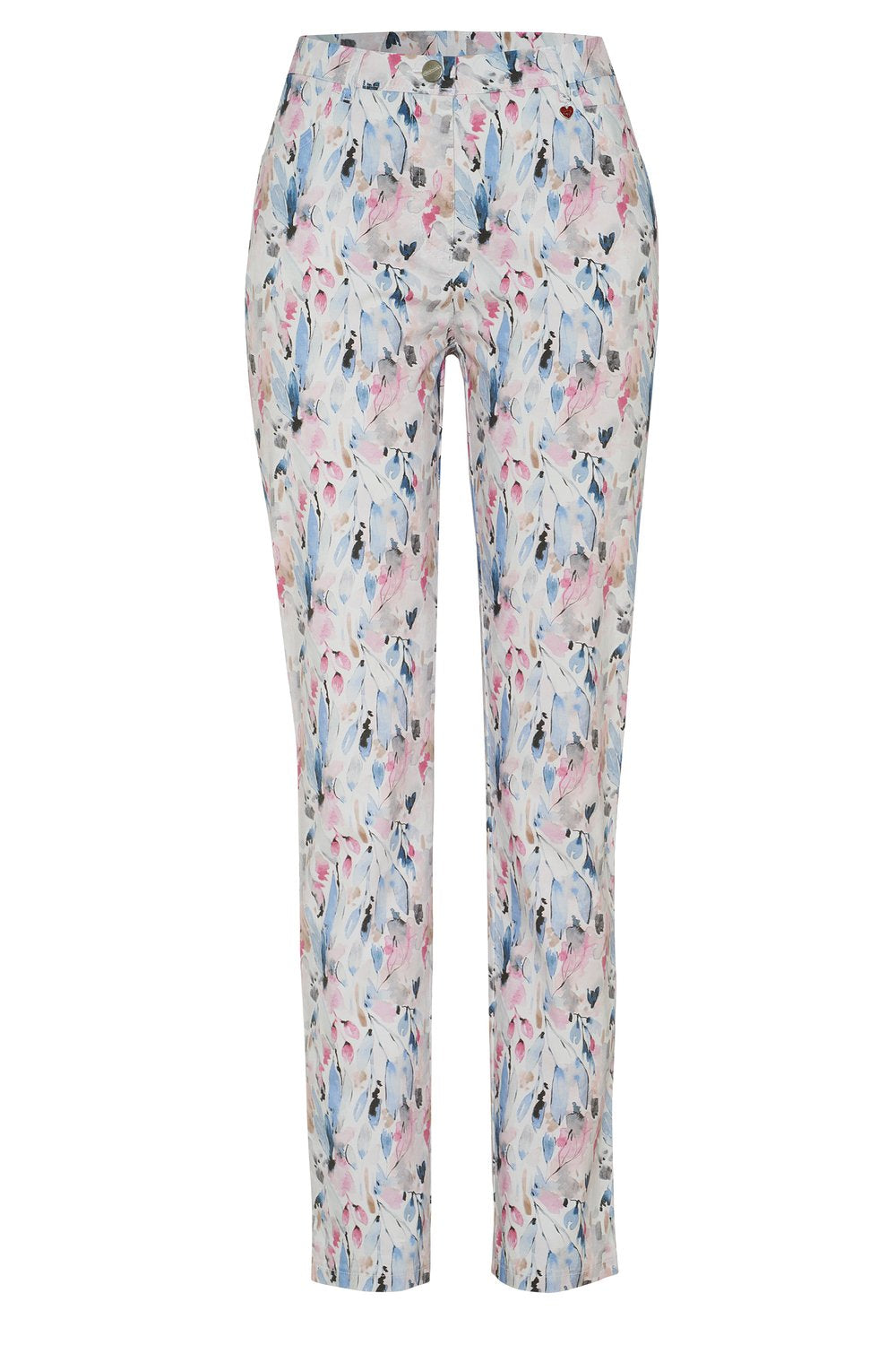 RELAXED BY TONI Meine Beste Freundin Five Pocket - Blush Watercolor Bloom - 2-2840-11-25004.530