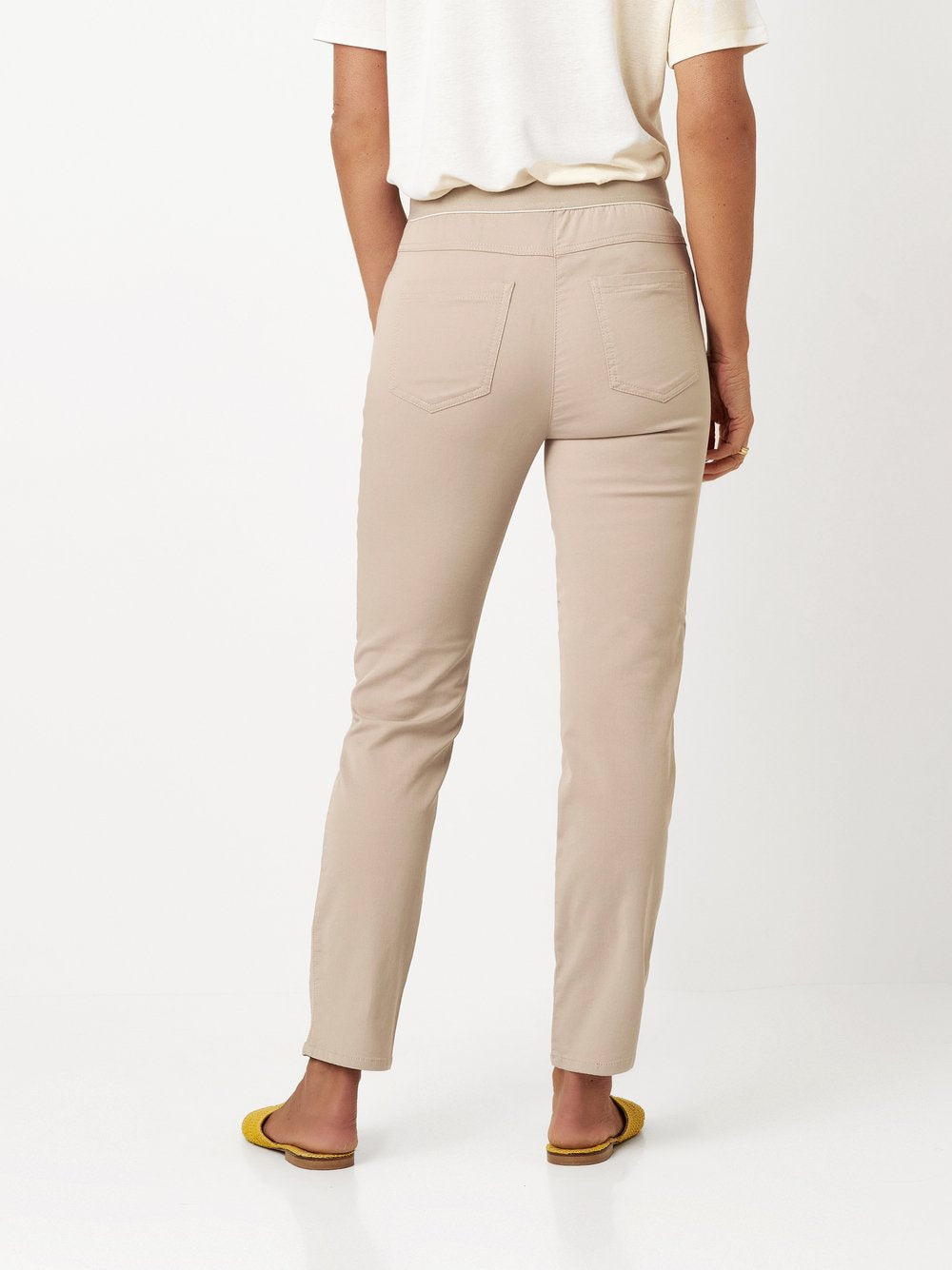 RELAXED BY TONI ALICE NEW 7/8 Stoffhose - Sand Pebble Greige - 2-2855-14-20007.731 von Relaxed by Toni