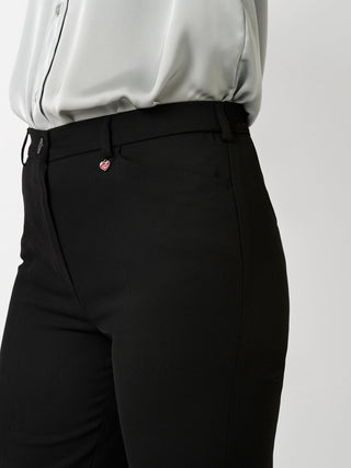 RELAXED BY TONI STEFFI Schlupfhose - Midnight Velvet Black - 2-2220-0-82003.089