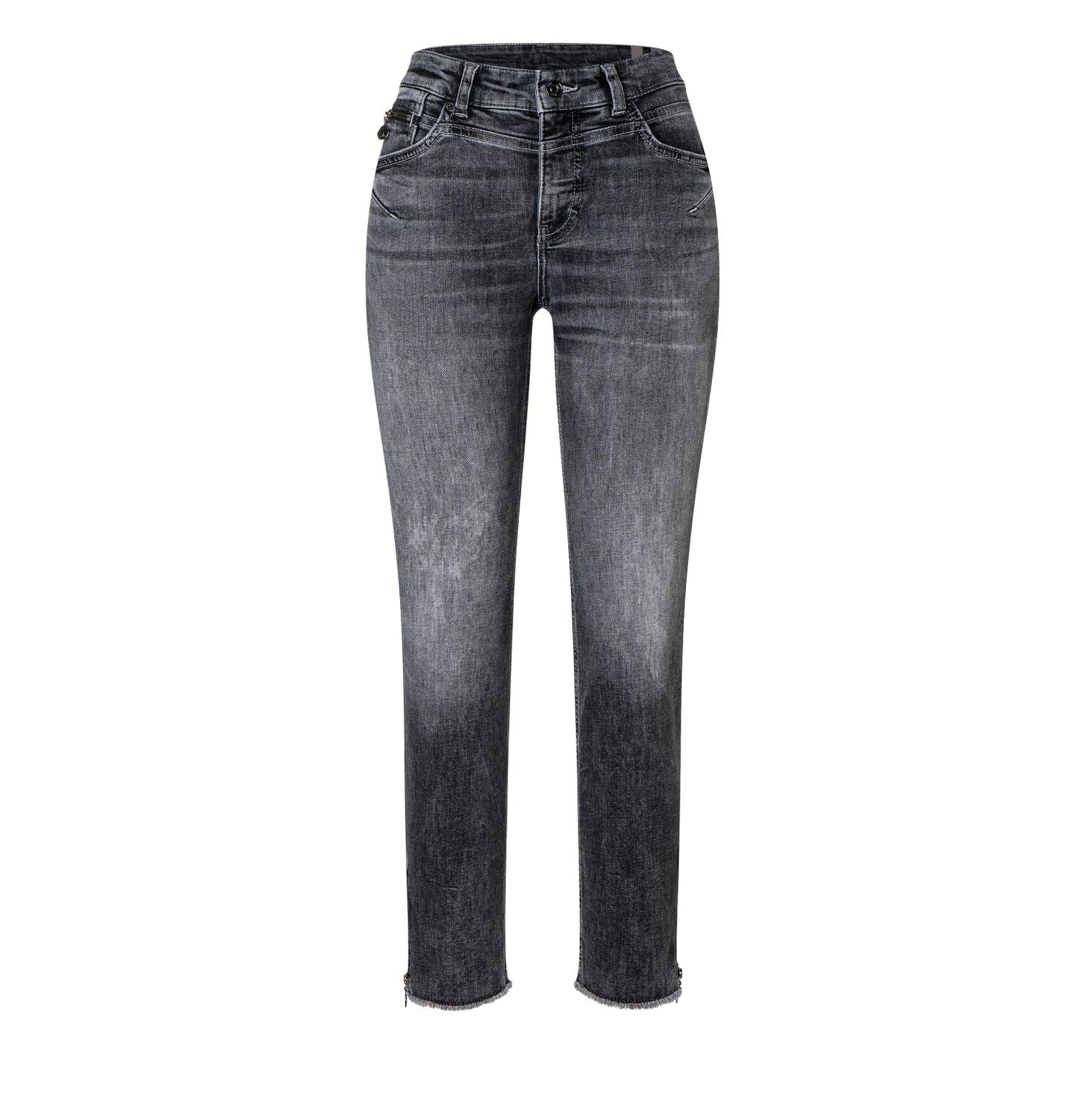 MAC RICH SLIM Five-Pocket - Ironwashed Anthracite - 5762-90-0389L-D911