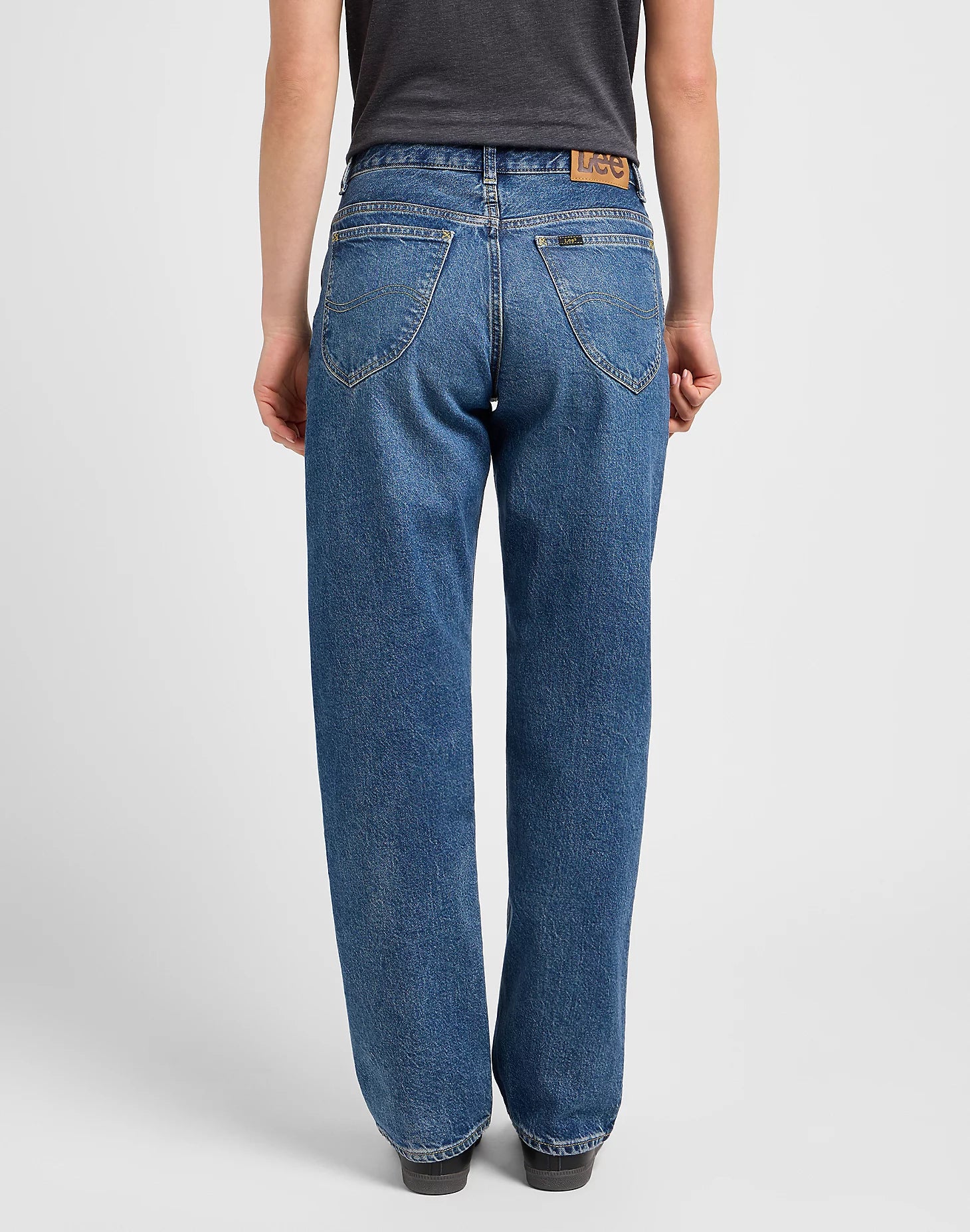 LEE RIDER CLASSIC Straight-Jeans - Indigo Drift Blue - 112341354