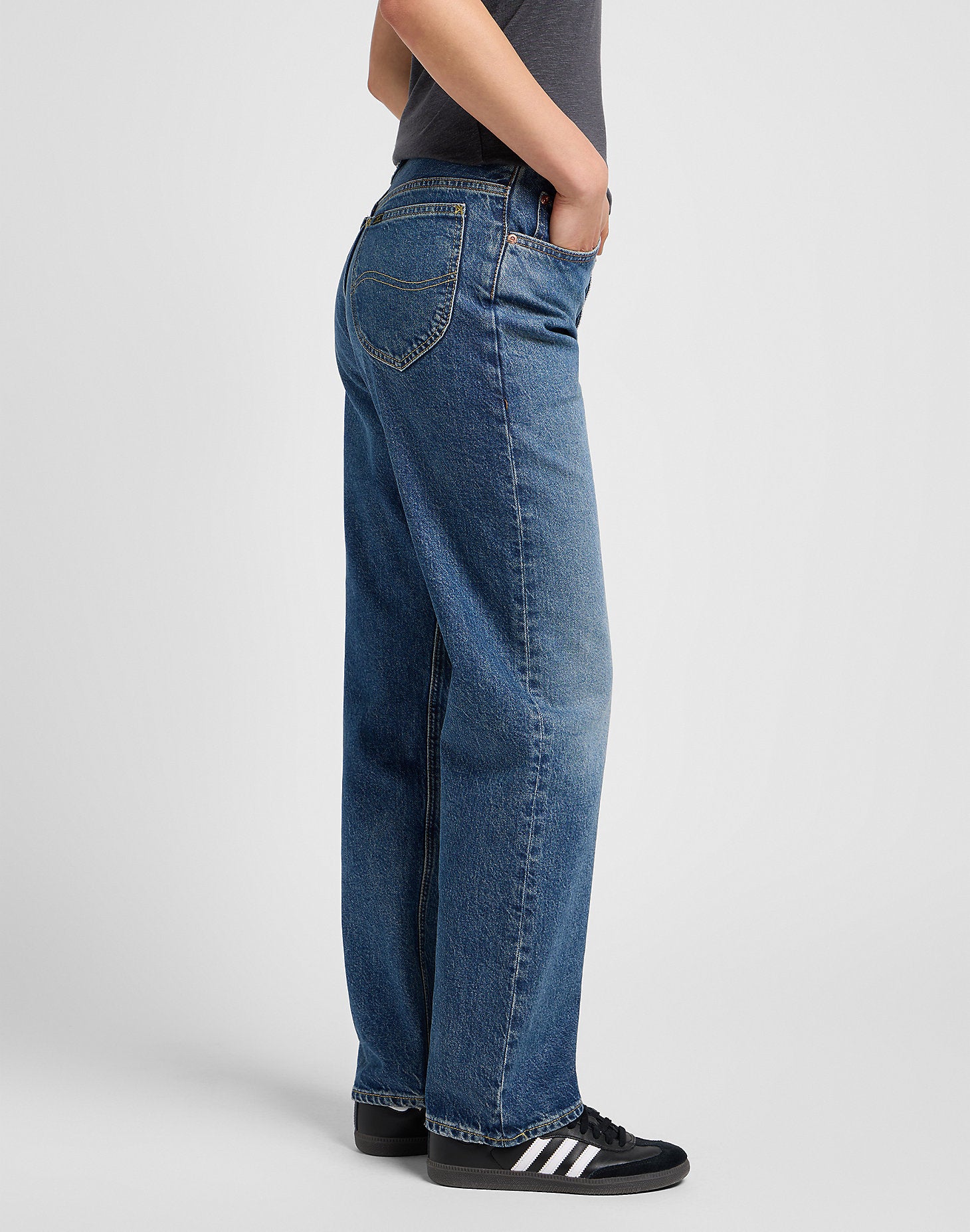 LEE RIDER CLASSIC Straight-Jeans - Indigo Drift Blue - 112341354 von LEE
