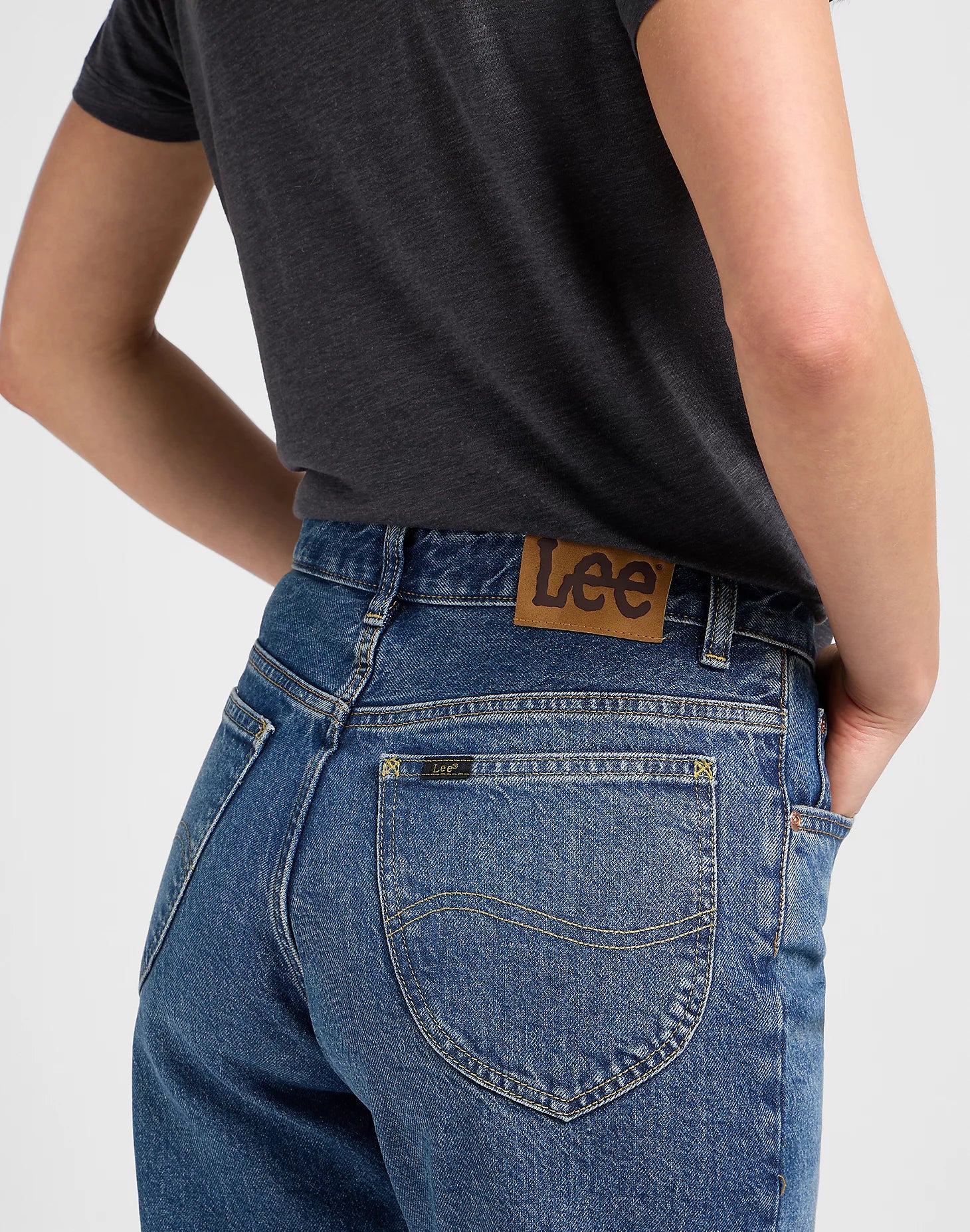 LEE RIDER CLASSIC Straight-Jeans - Indigo Drift Blue - 112341354 von LEE
