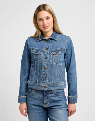 LEE RIDER JACKET Jeansjacke - Ocean Wash Denim - 112341297