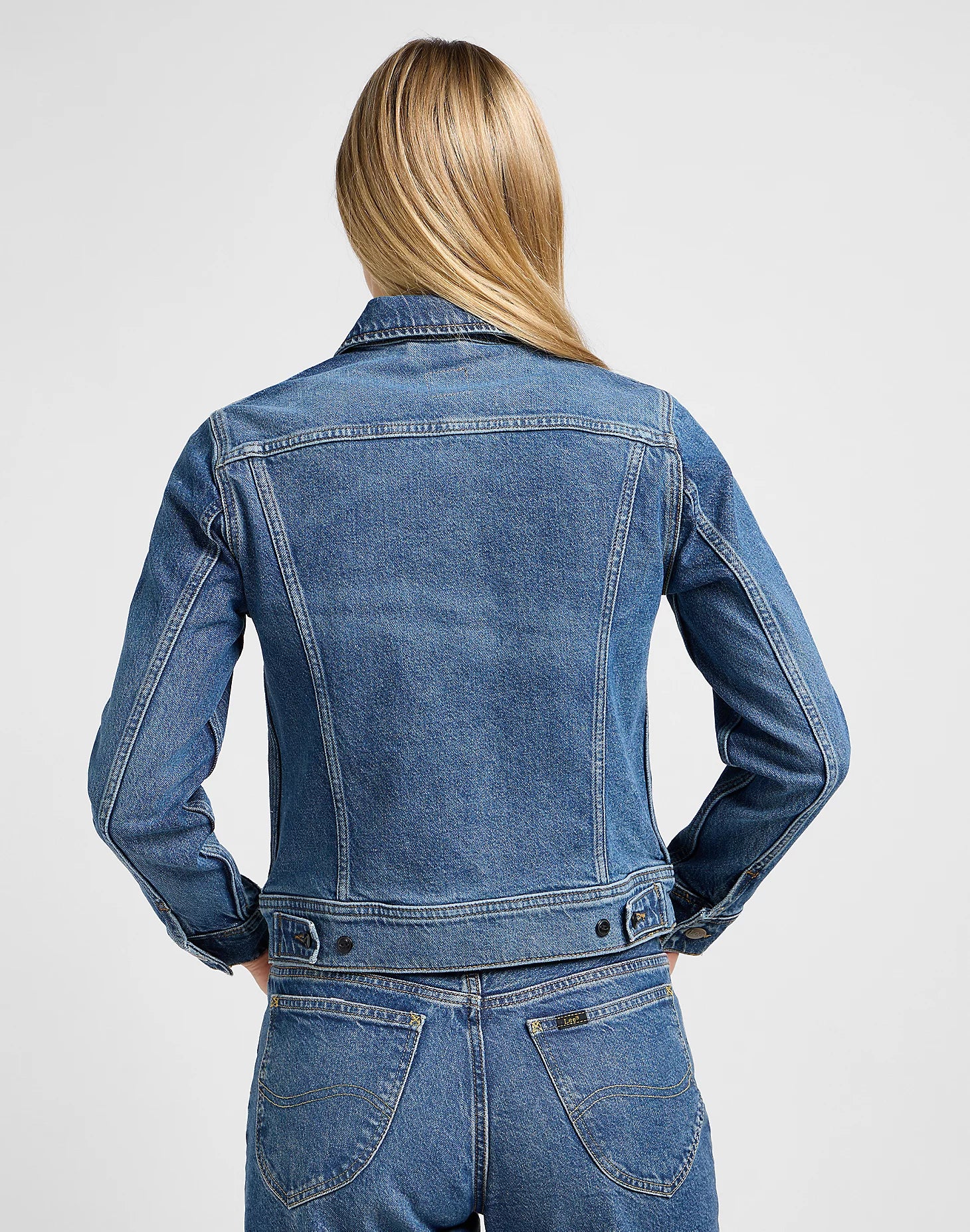 LEE RIDER JACKET Jeansjacke - Ocean Wash Denim - 112341297
