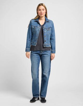 LEE RIDER JACKET Jeansjacke - Ocean Wash Denim - 112341297