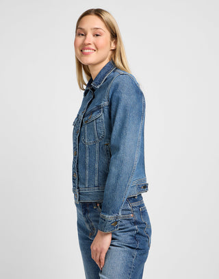 LEE RIDER JACKET Jeansjacke - Ocean Wash Denim - 112341297