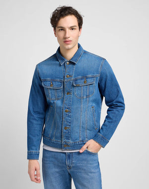 LEE Rider Jacket Jeansjacke - Ocean Drift Blue - 112341637