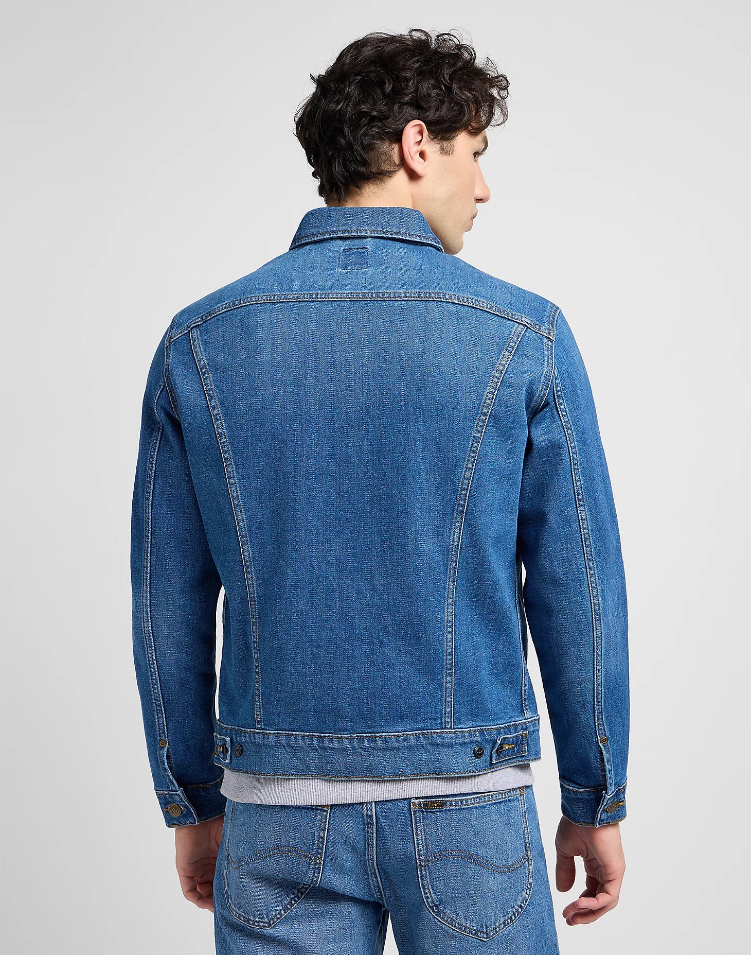LEE Rider Jacket Jeansjacke - Ocean Drift Blue - 112341637