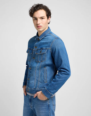 LEE Rider Jacket Jeansjacke - Ocean Drift Blue - 112341637