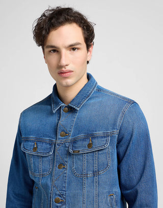 LEE Rider Jacket Jeansjacke - Ocean Drift Blue - 112341637
