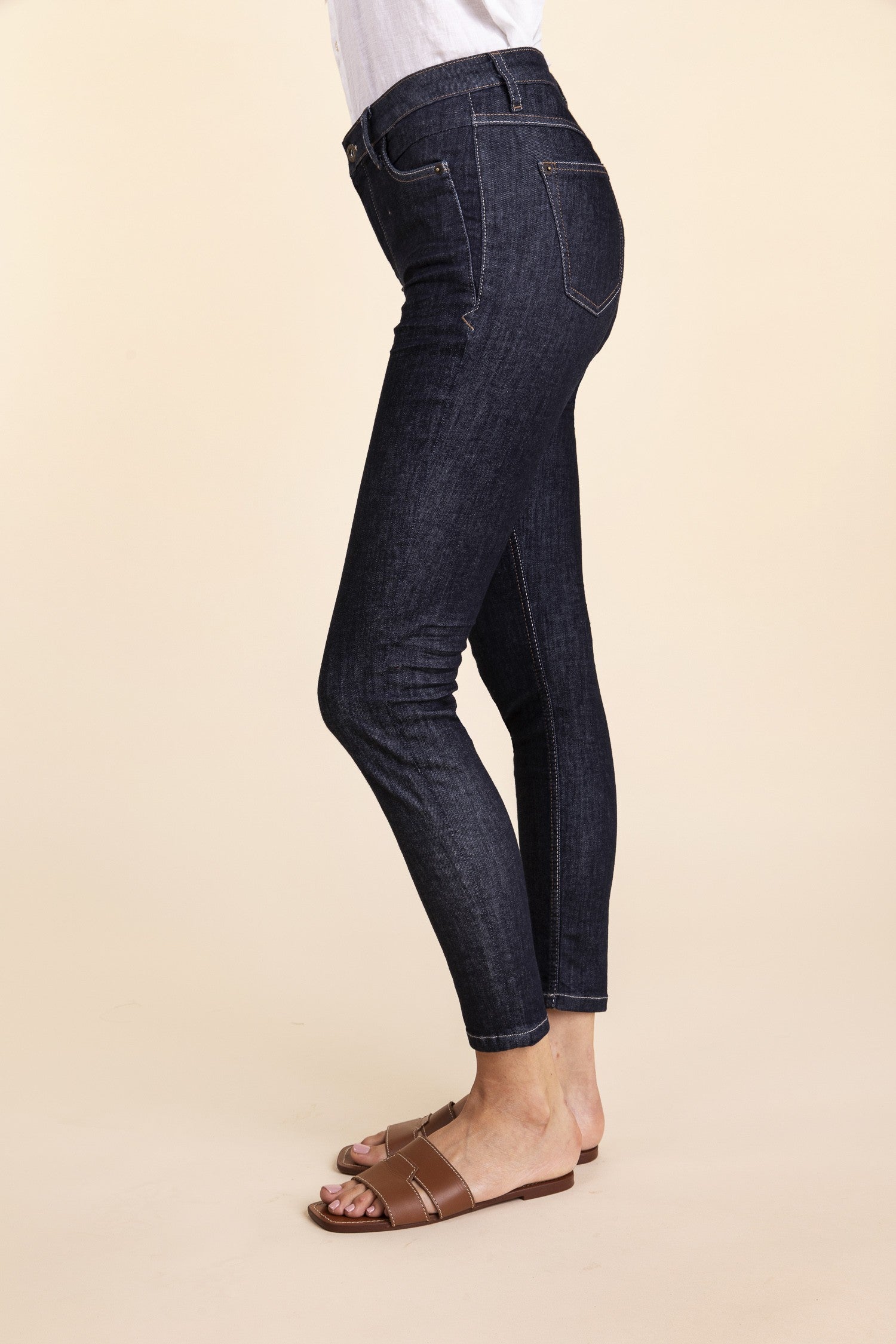 BLUE FIRE Lara Skinny Jeans - Deep Midnight Indigo - 1136.256