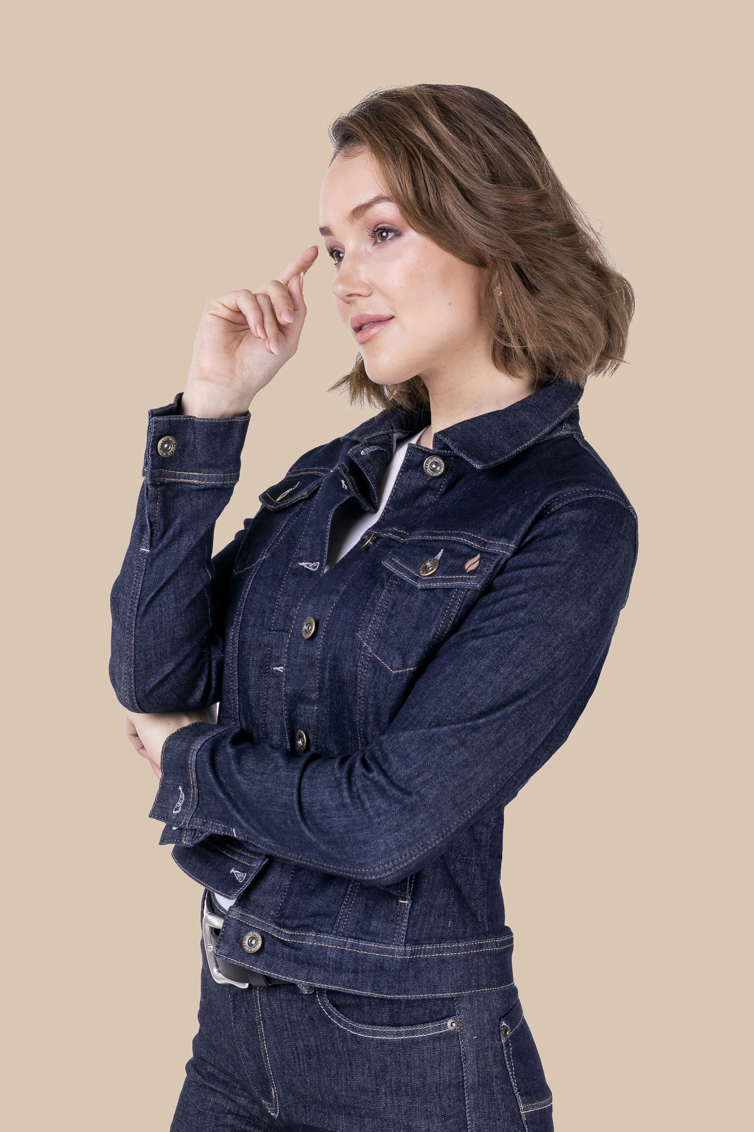 BLUE FIRE GIPSY Jeansjacke - Midnight Indigo Wash - 3000.256