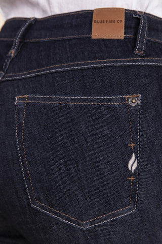 BLUE FIRE Lara Skinny Jeans - Deep Midnight Indigo - 1136.256