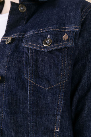 BLUE FIRE GIPSY Jeansjacke - Midnight Indigo Wash - 3000.256
