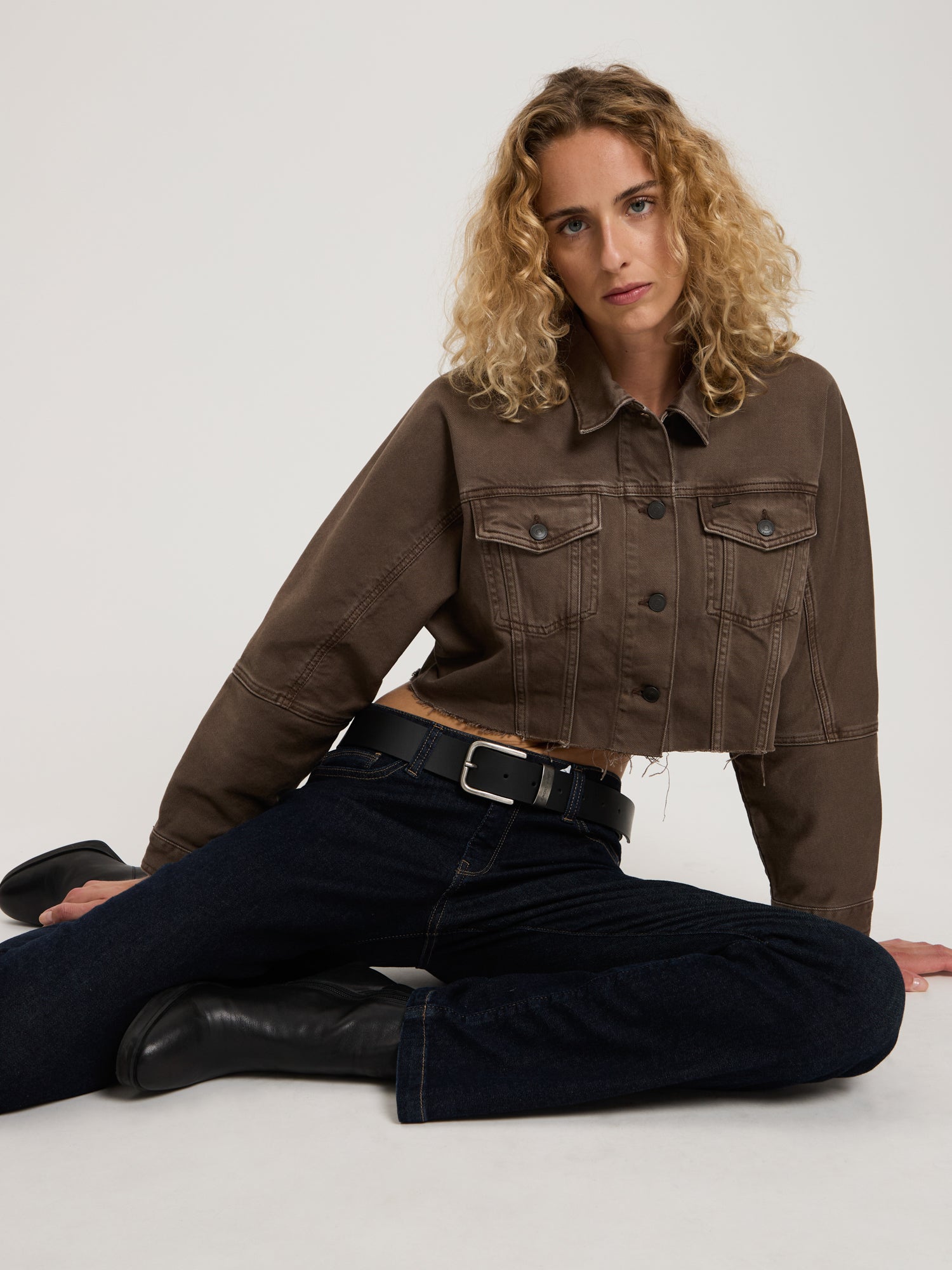 CROSS JEANS Lauren Schlaghose - Midnight Rinse Navy - H485-026 von Cross Jeans