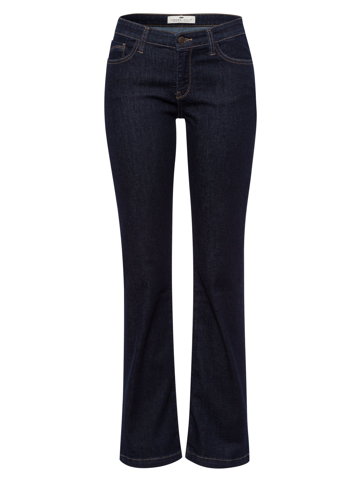 CROSS JEANS Lauren Schlaghose - Midnight Rinse Navy - H485-026