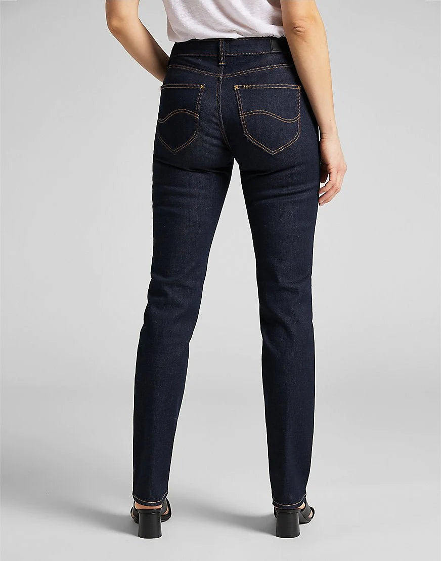 LEE MARION STRAIGHT Straight Jeans - Midnight Espresso Blue - 112105808