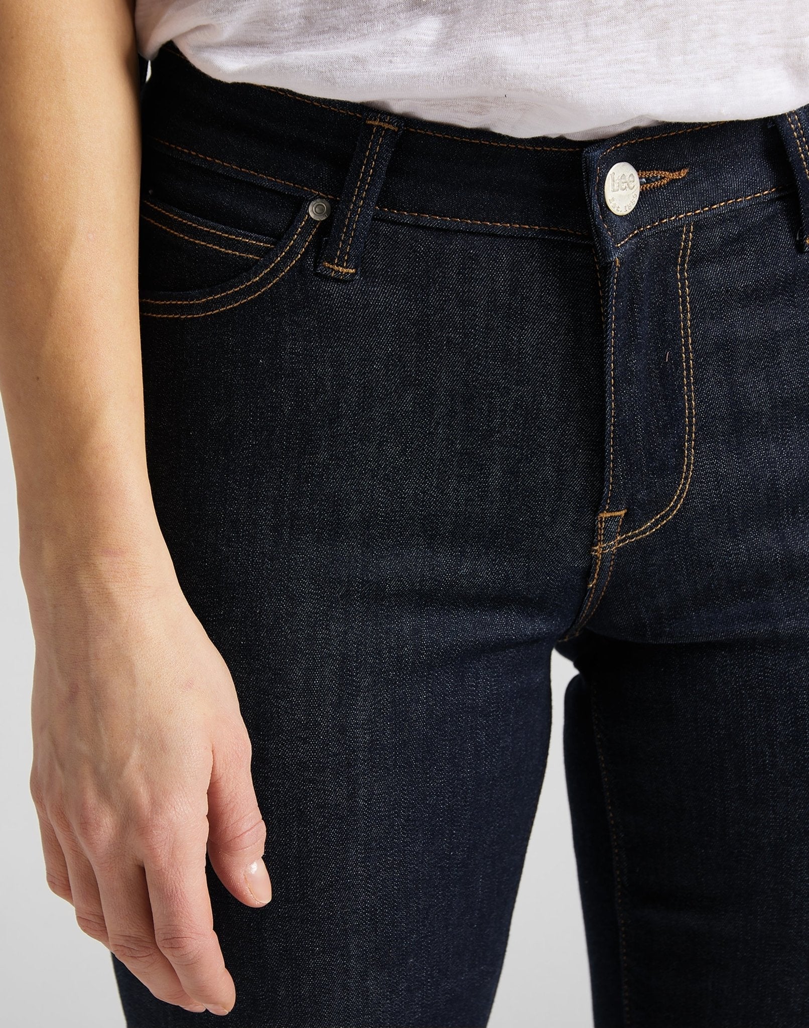 LEE MARION STRAIGHT Straight Jeans - Midnight Espresso Blue - 112105808 von LEE