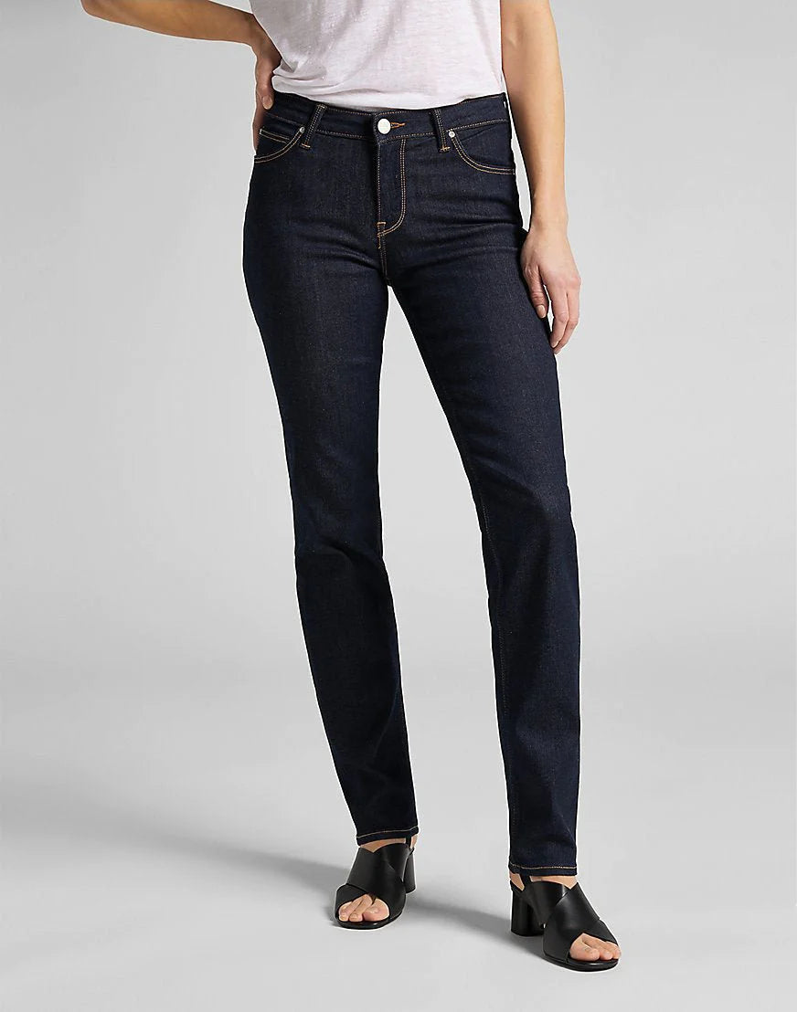 LEE MARION STRAIGHT Straight Jeans - Midnight Espresso Blue - 112105808