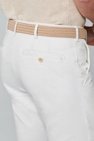 MEYER ROMA Chino - Bright Alpine White - 9-316-40