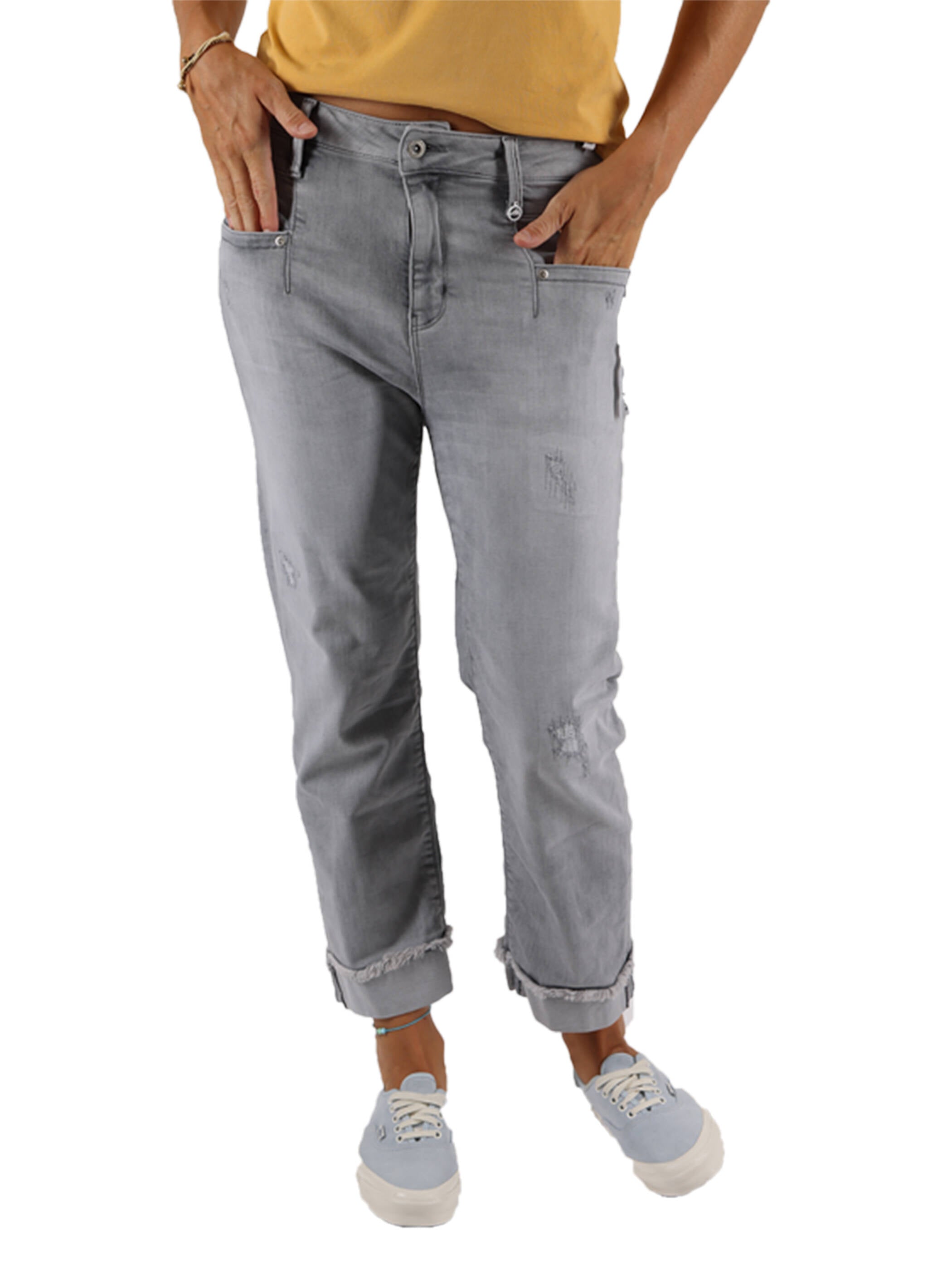 MOD JEANS NAIROBI Five Pocket - Silver Mist Rip - SP23-2071.2806