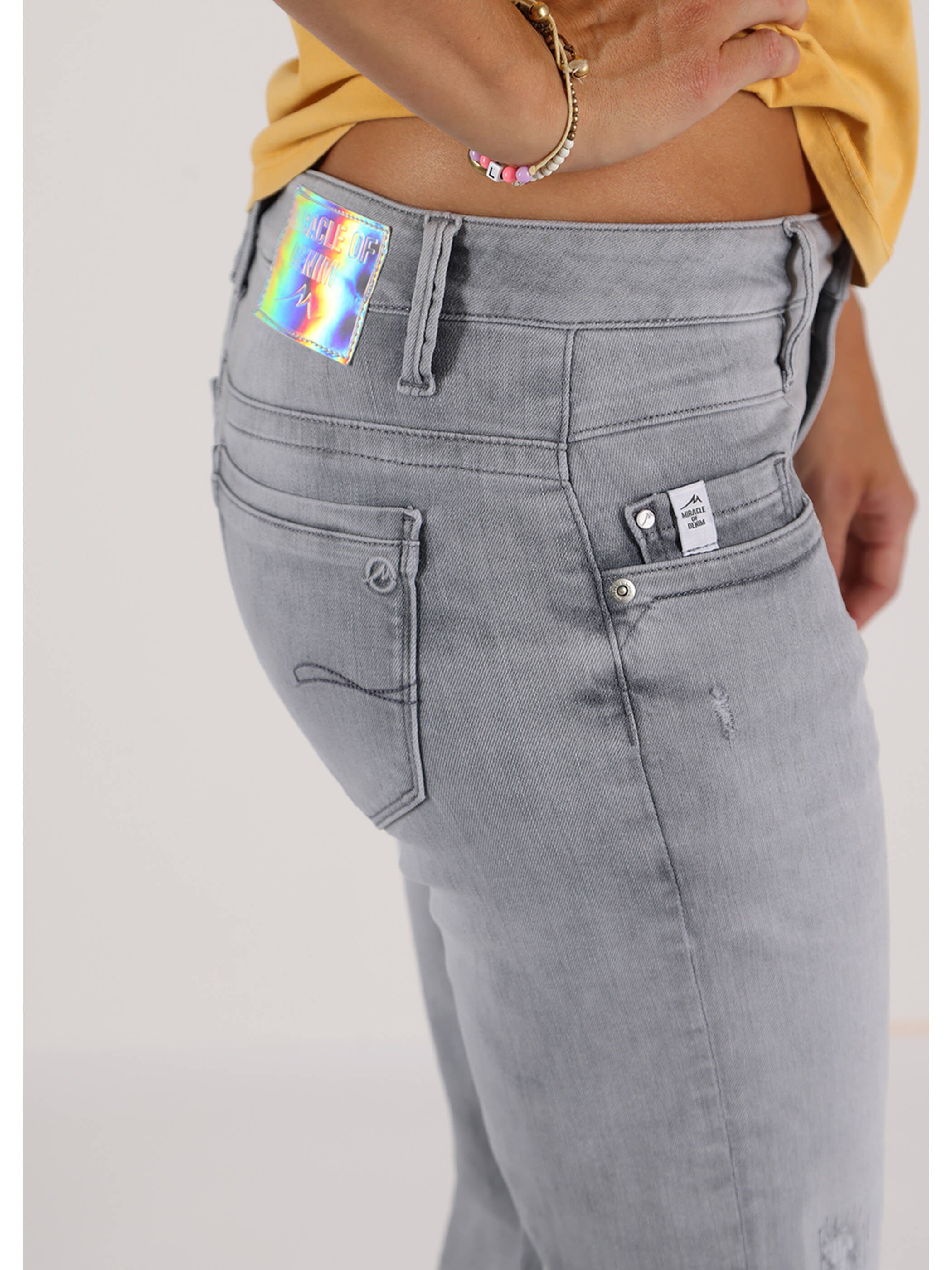 MOD JEANS NAIROBI Five Pocket - Silver Mist Rip - SP23-2071.2806 von MOD Jeans