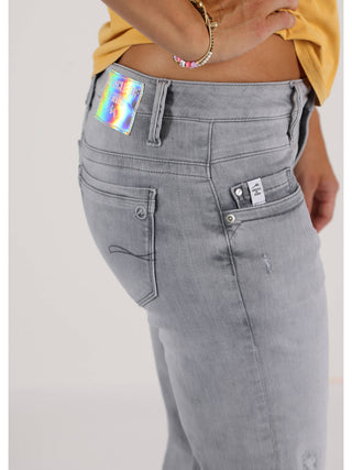 MOD JEANS NAIROBI Five Pocket - Silver Mist Rip - SP23-2071.2806