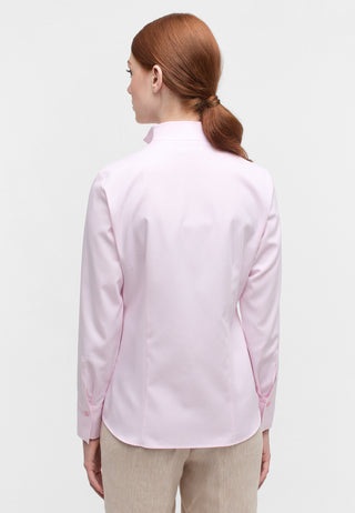 ETERNA REGULAR FIT Langarm Bluse - Rose Quartz Dots - 7001-51-D266