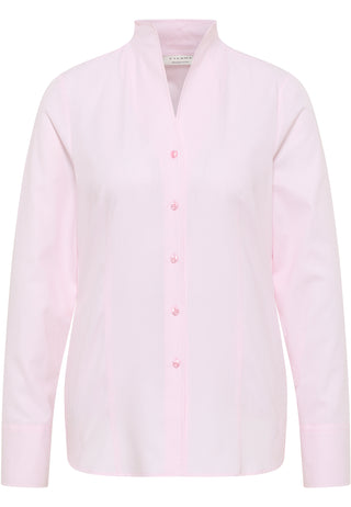 ETERNA REGULAR FIT Langarm Bluse - Rose Quartz Dots - 7001-51-D266